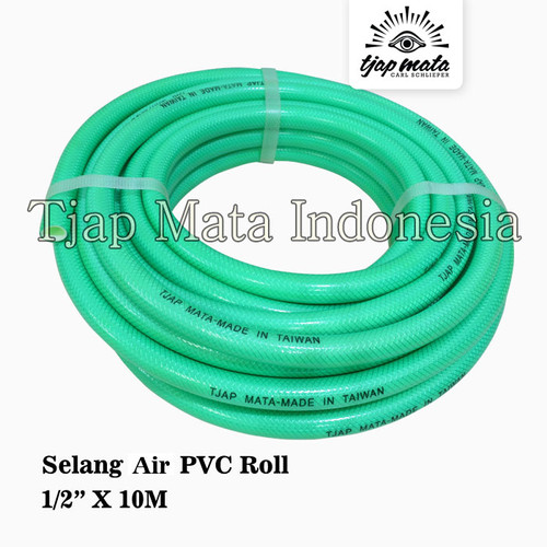 TJAP MATA / CAP MATA Selang Net PVC Roll 1/2" X 10M Hijau