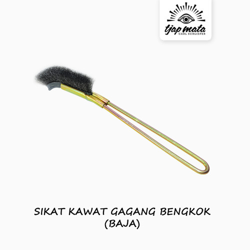 TJAP MATA / CAP MATA Sikat Gagang / Golok / Kawat (Baja)