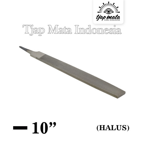 TJAP MATA / CAP MATA Kikir Flat (Halus) 10" Tanpa Gagang