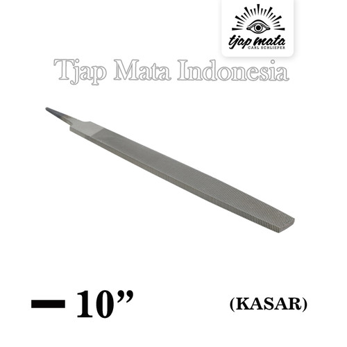 TJAP MATA / CAP MATA Kikir Flat (Kasar) 10" Tanpa Gagang