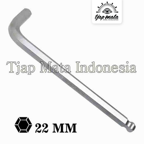 TJAP MATA / CAP MATA Kunci L SNCM Ballpoint Extra Long 22 MM