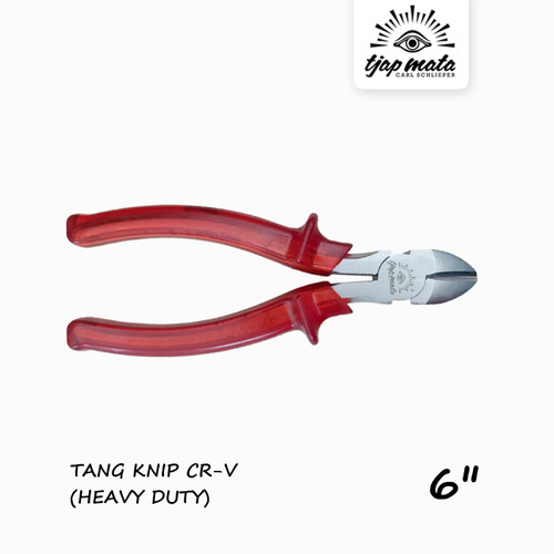 TJAP MATA / CAP MATA Tang Knip / Potong / Cutting Plier 6" Heavy Duty