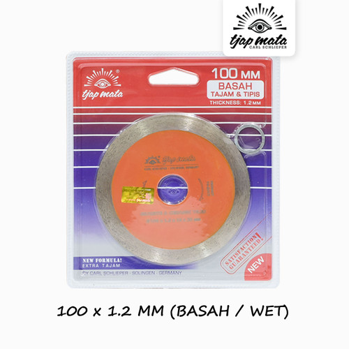 TJAP MATA / CAP MATA Diamond Wheel 100mm (Basah)