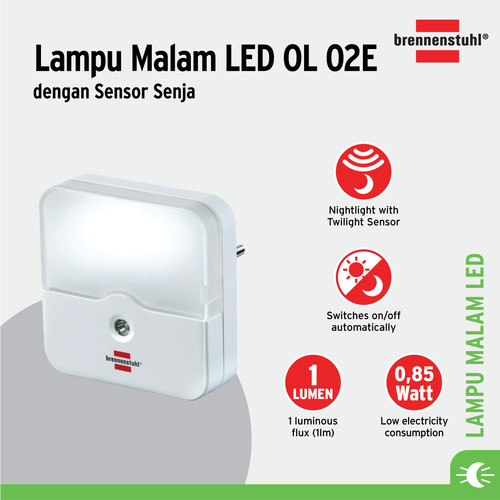 Brennenstuhl Lampu Tidur LED Night Light OL02E - 1173220