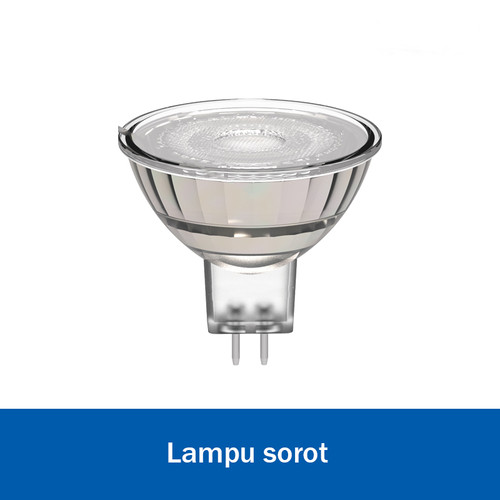 SIMON Lampu LED MR16 Glass HV