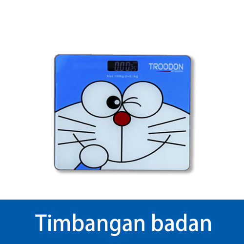 Timbangan Badan Digital With USB Charging Anti Pecah With LCD