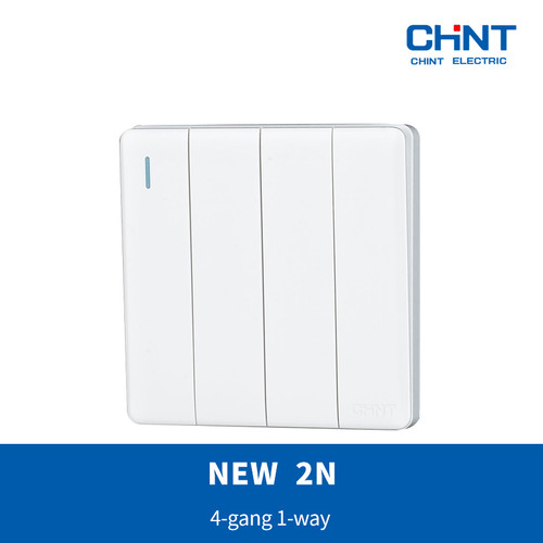 CHINT G NEW2N 4-gang 1-way switch/saklar