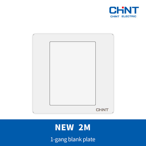 CHINT G NEW2M 1-gang blank plate/plat penutup