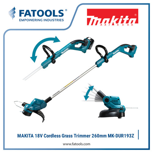 MAKITA DUR193Z Grass Trimmer 18V Mesin Pemotong Rumput Cordles Baterai