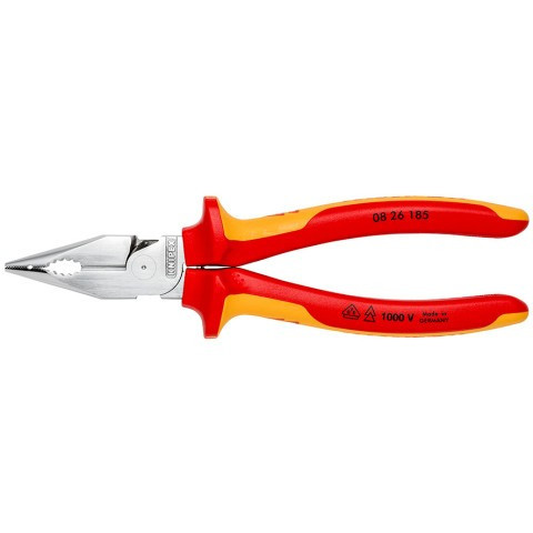 Tang Kombinasi 185 mm 08 26 185 KNIPEX Needle-Nose Combination Pliers