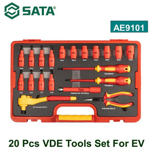 Tool Kit Listrik 20 Pcs AE9101 VDE Tools Set For EV Sata Tools