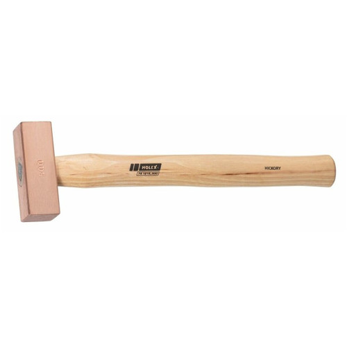 Palu Tembaga 1 Kg Copper hammer with hickory handle 1000g Holex