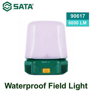 Lampu Senter LED 6000 LM Anti Air 90617 Waterproof Field Light Sata