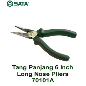 Tang Lancip 6" / 150 mm 70101A Long Nose Pliers Sata Tools