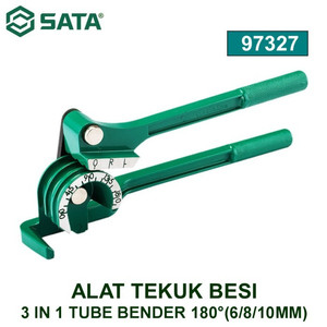 Alat Tekuk Besi 97327 3 in 1 Tube Bender 180° (6/8/10) Sata Tools