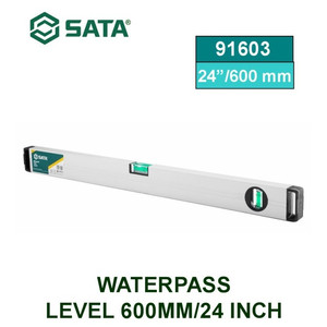 Alat Ukur Waterpass 91603 Waterpass Level 600mm/24 Inch Sata Tools