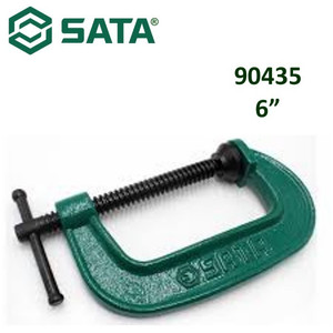 Alat Penjepit Kayu Klem C Clamp 5" 90435 Sata Tools