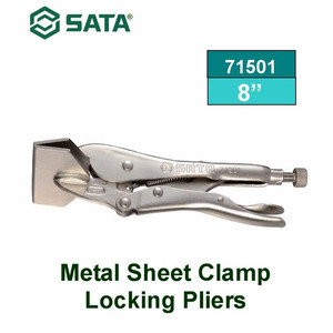 Tang Jepit Las 71501 Metal Sheet Clamp Locking Pliers 8" Sata Tools