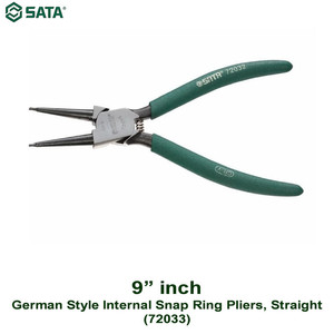 Tang Snap Ring Plier Internal Close Straight 9" 72033 Germany Typ Sata