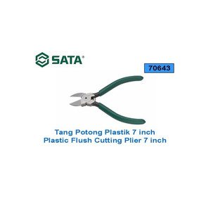 Tang Potong Plastik 7" - Plastic Flush Cutting Plier 70643 Sata Tools