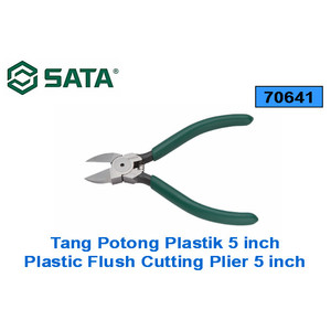 Tang Potong Plasting 5" - Plastic Flush Cutting Plier 70641 Sata Tools