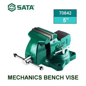 Ragum 70842 Mechanics Bench Vise 5" Sata Tools