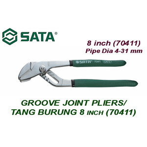 Tang Burung/Groove Joint Pliers 8 Inch 70411 Sata Tools