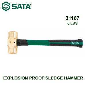 Palu Anti Percikan Api 31167 Explosion Proof Sledge Hammer 6 Lbs Sata