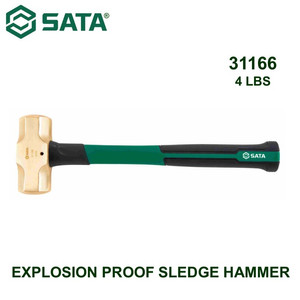 Palu Anti Percikan Api 31166 Explosion Proof Sledge Hammer 4 Lbs Sata