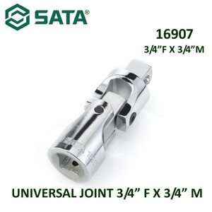 Adaptor Socket 16907 - Universal Joint 3/4” F X 3/4” M Sata Tools