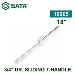 Gagang Kunci Sok 450 mm 16905 - 3/4" Dr. Sliding T-Handle 18"