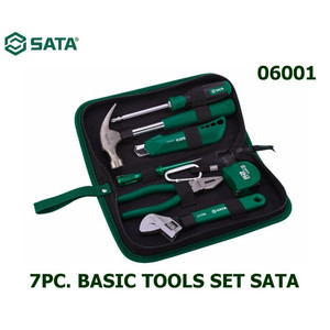 Tool Kit Set 7 Pcs 06001 - 7Pc Basic Tools Set Sata Tools