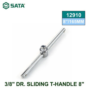 Gagang Kunci Sok 12910 3/8" Dr. Sliding T-Handle 8" Socket Sata Tools