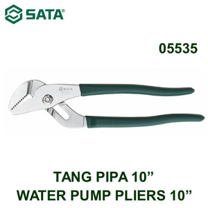 Tang Pipa 250 mm 10" 05535 - Water Pump Pliers 10 Inch Sata Tools