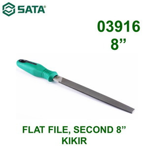 Kikir Besi Rata 8" 03916 Flat File, Second 8" Sata Tools