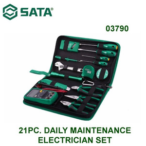 Tool Kit Set 03790 21 Pcs Daily Maintenance Electrician Set Sata Tools