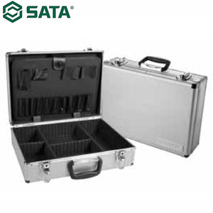 Kotak Perkakas 16" 03601 Tools Box Aluminum Sata Tools