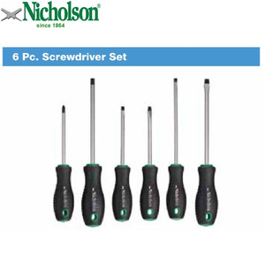 Obeng Set 6 Pcs - 6Pcs Screw Driver Set Nicholson