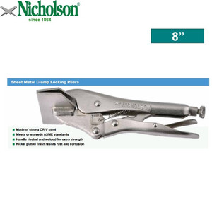 Tang Jepit Bebek 8" - Locking Pliers Sheet Metal Clamp Cdd Nicholson