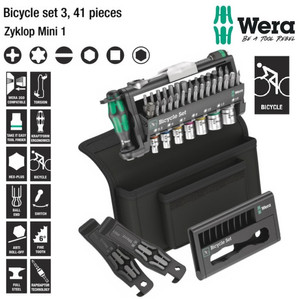 Tool Kit Set Lengkap 39 Pcs Wera 05004172001 Toolkit Bicycle Set 3