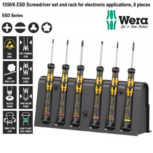 Obeng ESD Mirco Set Wera 05030180001 Screwdriver Set Electronic 6 Pc