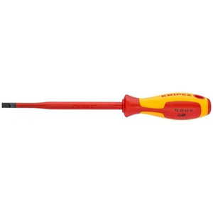 Obeng Minus VDE 3.5x100mm 98 20 35 SL KNIPEX Slim Slotted Screwdrivers