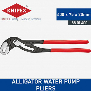 Tang Kunci Pipa 400mm 88 01 400 KNIPEX Alligator XL Pipe Wrench Pliers