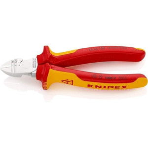 Tang Potong Kabel 14 26 160 KNIPEX Insulated Diagonal Wire Stripper