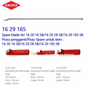 Pisau Pengganti KNIPEX 16 29 165 Spare blade 16 20 16/ 28/ 165