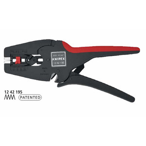 Tang Kupas Kabel 12 42 195 KNIPEX Self-Adjusting Insulation Strippers