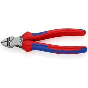 Tang Potong Kabel 14 22 160 KNIPEX Diagonal Insulation Stripper