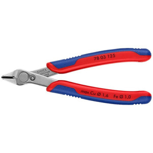 Tang Potong Kawat 78 03 125 KNIPEX Electronic Super Knips®