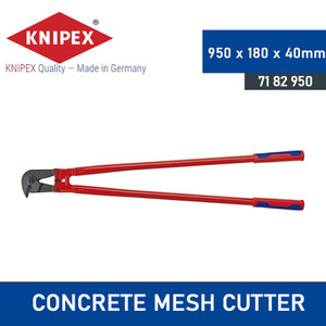 Tang Potong Baja 71 82 950 KNIPEX Concrete Mesh Cutter