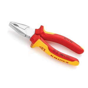 Tang Kombinasi Listrik 160 mm 03 06 160 KNIPEX VDE Combination Pliers